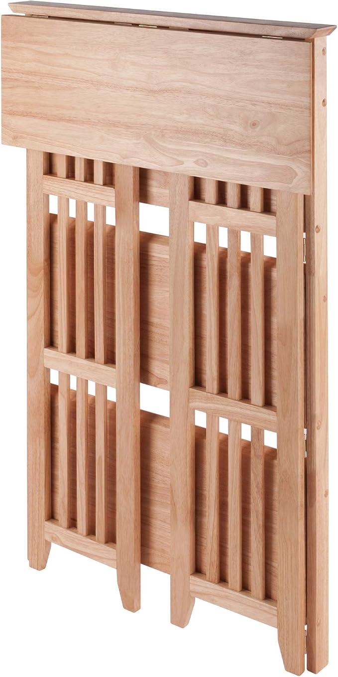 Winsome Mission Beech Wood 4-Tier Shelf - Image 11