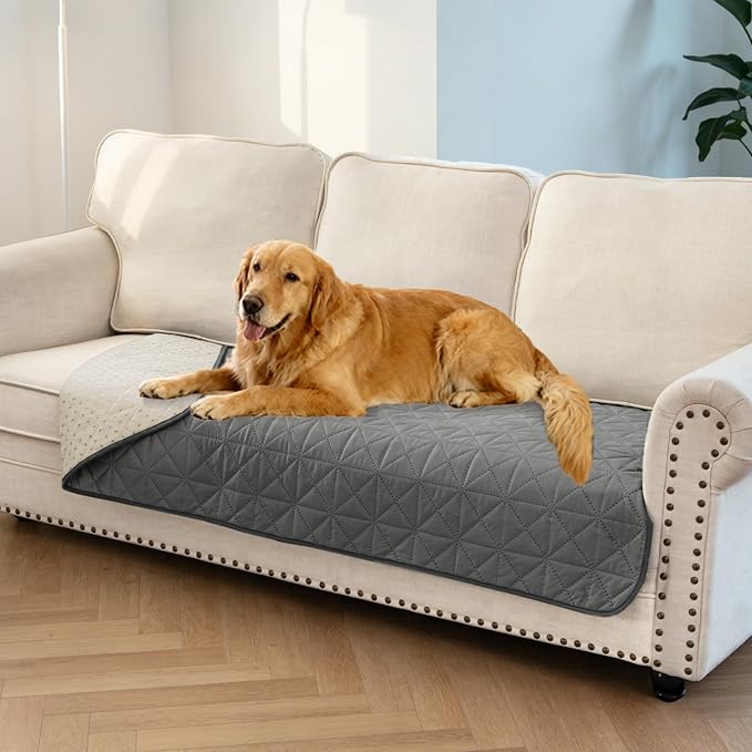 Ameritex Sofa Cover Waterproof for Seats Couch Cover for Dogs Pet Couch Cover by Ameritex