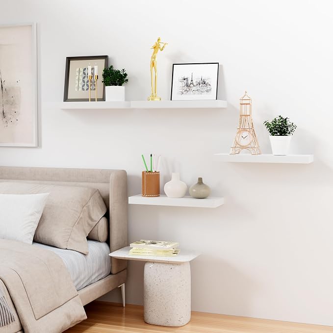 Bellsal Floating Shelves for Wall, Living Room, Bathroom Storage, Book Shelf - Image 7