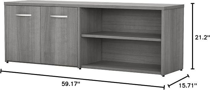 Bush Business Furniture Studio C Low Storage Cabinet - Image 3
