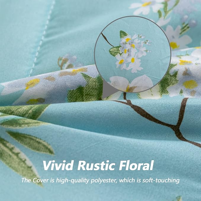 MAXYOYO Rustic Floral Korean Futon Mattress, Padded Japanese Floor Mattress - Image 6
