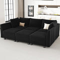 Belffin Modular Sectional Sofa Sleeper Couch by Belffin