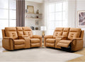 ANJ Oversized Power Reclining Loveseat Sofa Set of 2 by ANJ