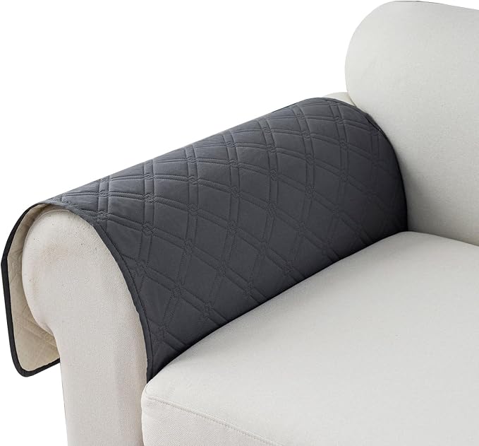 Genina Sofa Armrest Cover, Anti-Slip Armchair Slipcovers by Genina
