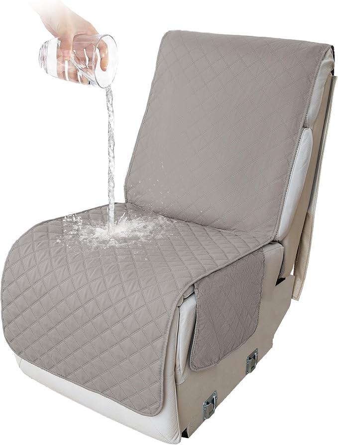 HDCAXKJ 100% Waterproof Reclining Sectional Couch Covers L Shape Recliner Sofa by HDCAXKJ