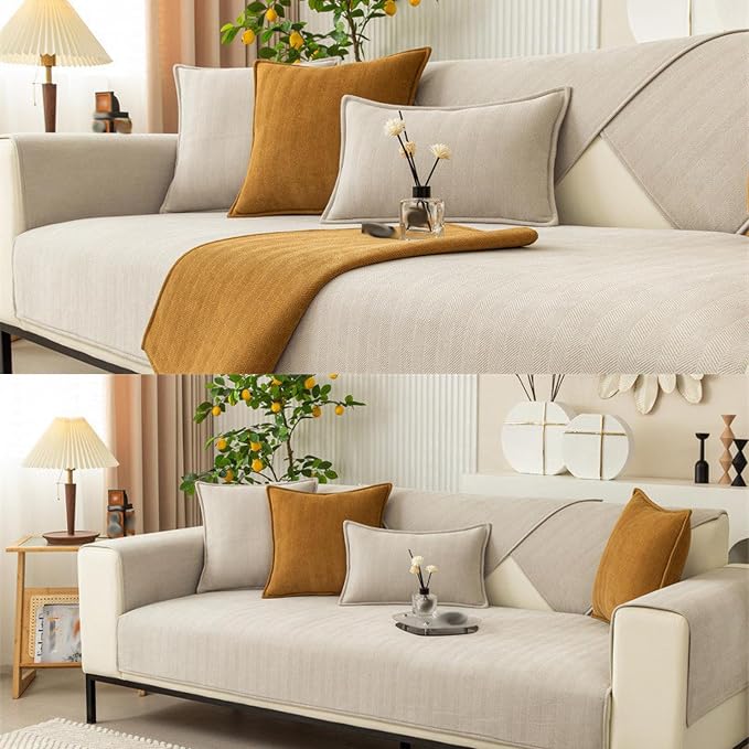 Funny Fuzzy Couch Cover, Chenille Couch Furniture Protector, Funny Fuzzy Couch - Image 7