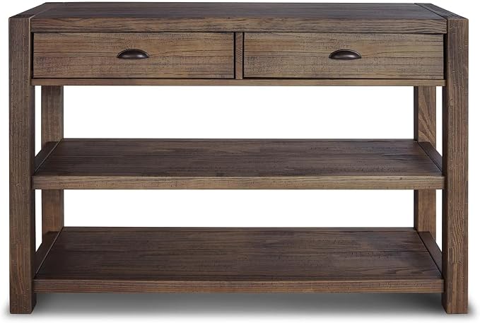 Grain Wood Furniture Montauk Console Table, Solid Wood - Image 5