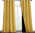 NICETOWN 100% Blackout Blinds, 52 inches x 102 inches, Laundry Room Decor by NICETOWN