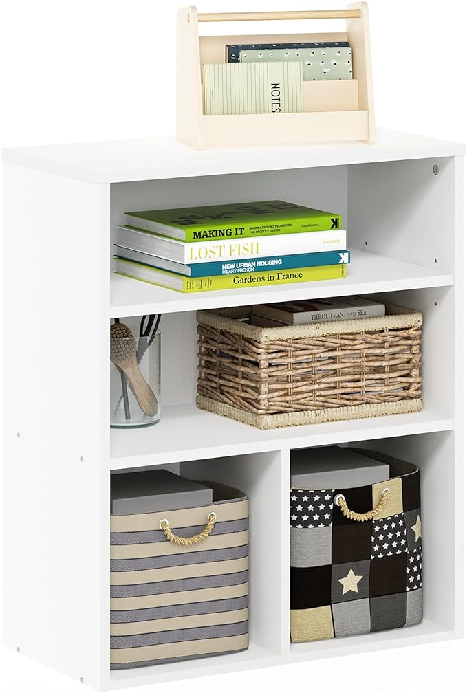 Furinno Pasir 3 Tier Display Bookcase by Furinno-FitsYourSpaceFitsYourBudget