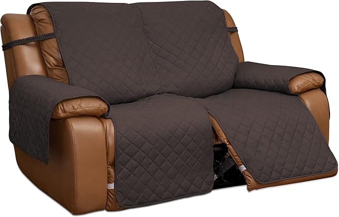 Easy-Going Loveseat Recliner Cover, Reversible Couch Cover by Easy-Going