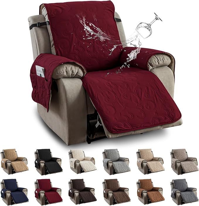 100% Waterproof Recliner Chair Cover, Recliner Chair Covers by YUEANG