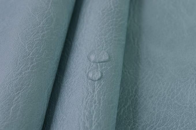 Wento Thick Faux Leather Fabric Soft Skin Grain PU Leather - Image 5