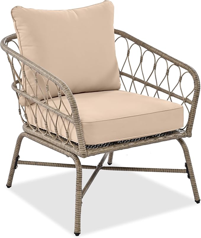 VilroCaz Bohemia-Inspired 4-Person Outdoor Seating Group - Image 8