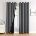 ChrisDowa 100% Blackout Curtains 80 inch Long by ChrisDowa