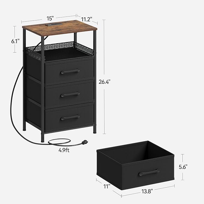 JARHETUN Night Stand Set 2 - Image 3