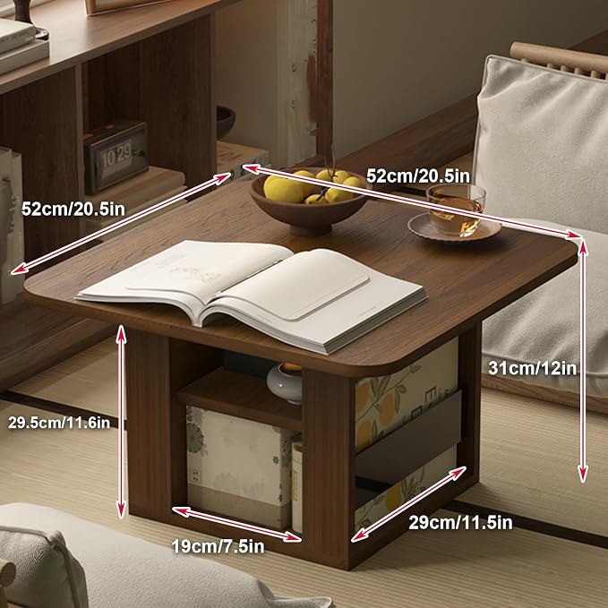 Japanese Tatami Coffee Table - Image 2