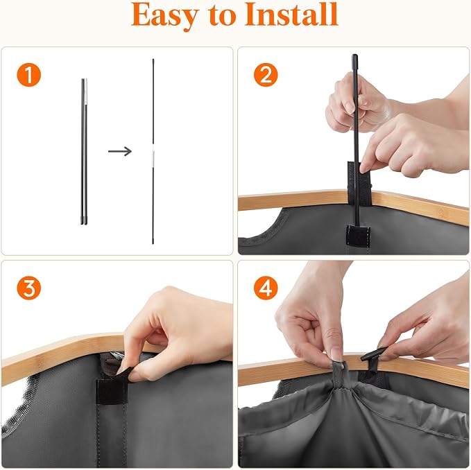 Lifewit 150L Laundry Basket - Image 5