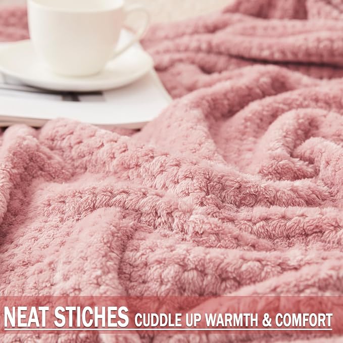 Exclusivo Mezcla Fleece Bed Blanket King Size, Super Soft and Warm Blankets - Image 6