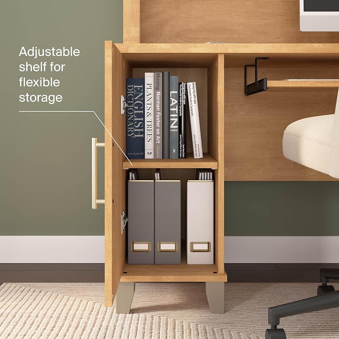 Bush Home 60-Inch L-Shaped Desk - Image 5