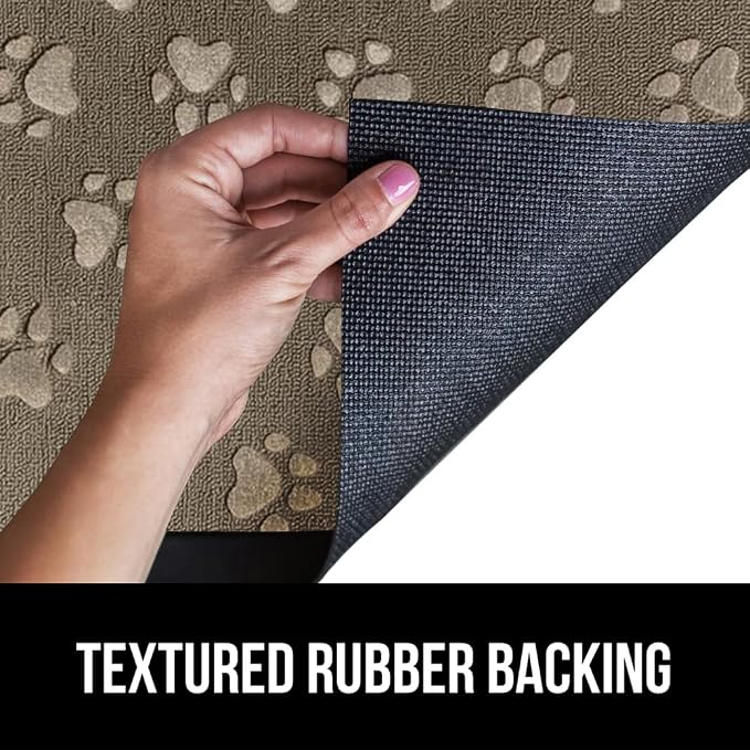 GORILLA GRIP 100% Waterproof All-Season WeatherMAX Doormat US Designed Natural - Image 5