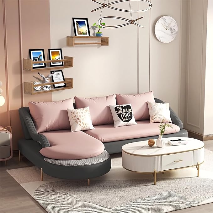 AZSKY Light Walnut Floating Shelves - Image 5