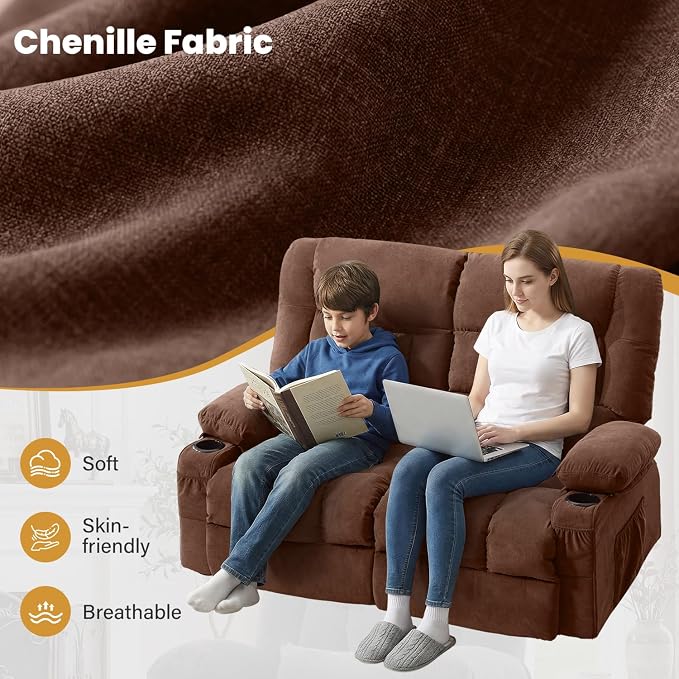 BOSMILLER Reclining Loveseat - Image 6