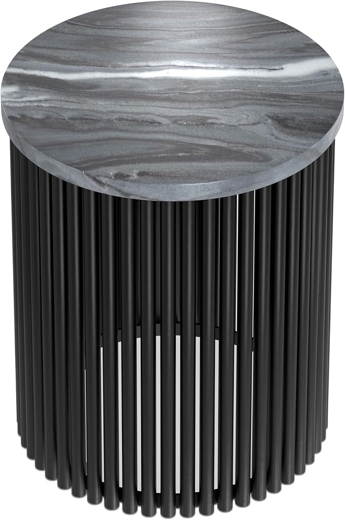 SIMPLIHOME Demy Metal Accent Table - Image 7