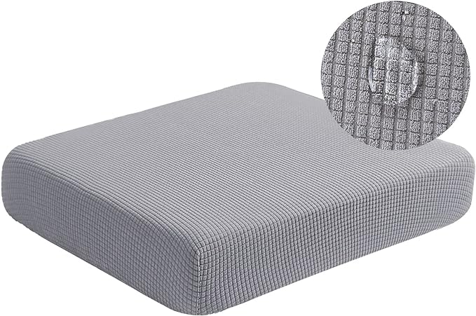 Water-Resistant Spandex Couch Cushion Covers, Stretch Sofa Settee Slipcover by Unknown