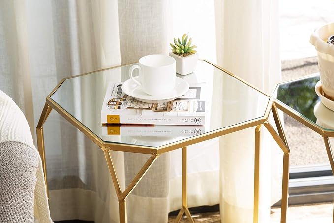 Glitzhome Modern Nesting Tables, Side/End Tables - Image 6