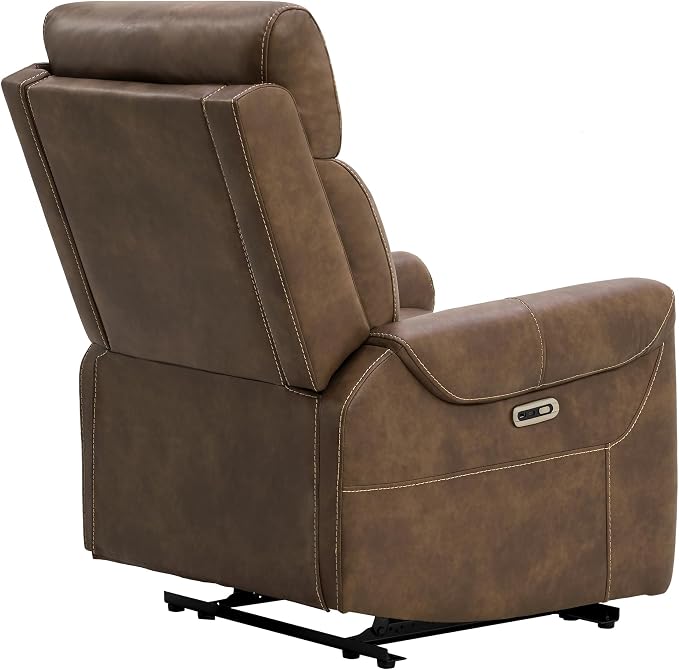 KISLOT Leather Recliner Chair for Adults Wall Hugger RV Recliner - Image 12