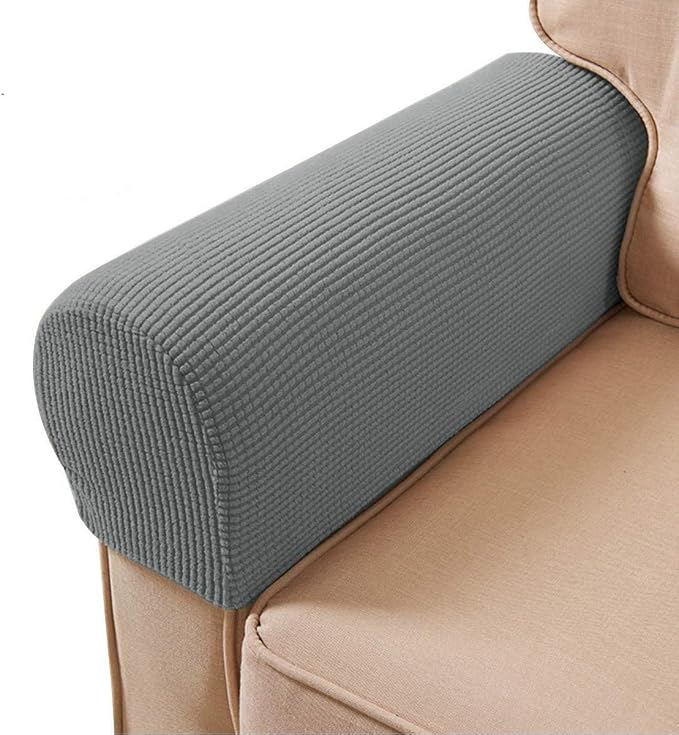 Sofa Arm Chair Covers, Couch Armrest Armchair Covers, Stretch Anti-Slip by ESRISE