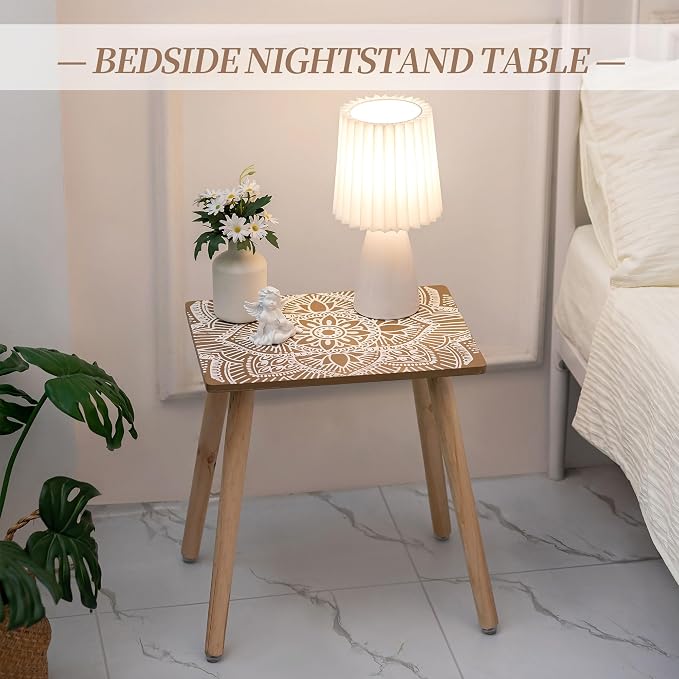 Hanobe Small Side Coffee Table: End Table - Image 2