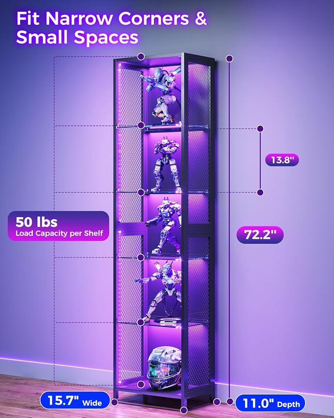AODK 72" Tall Display Case - Image 3
