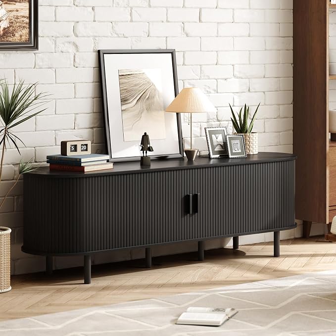 ONBRILL 70.8" TV Stand with Power Outlet - Image 7