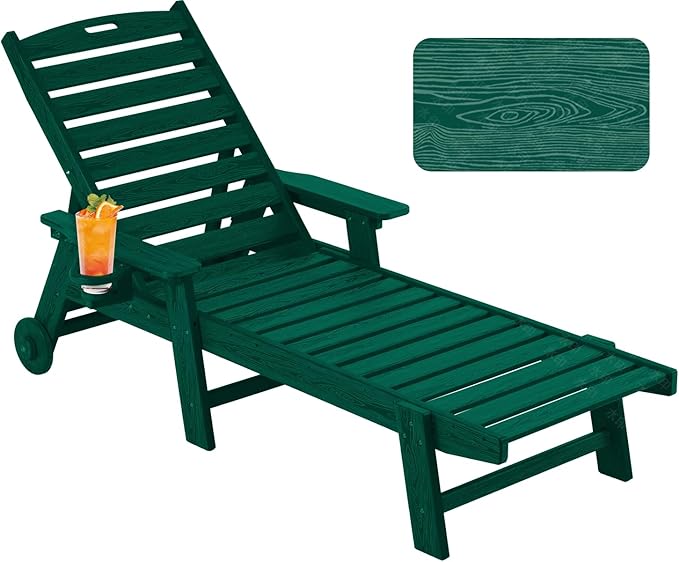 Patio Chaise Lounge Chair Outdoor by Serique