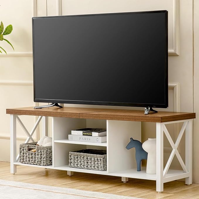 GAZHOME TV Stand for TV up to 65 Inches, TV Cabinet by GAZHOME