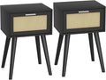 LAATOOREE Nightstand Set of 2, Small End Table by LAATOOREE