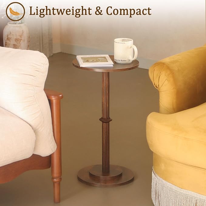 MaxSmeo Drink Table, Small Side Table - Image 7