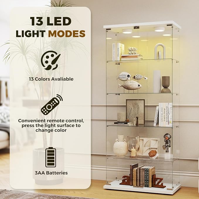 FANYUSHOW Glass Display Cabinet - Image 6