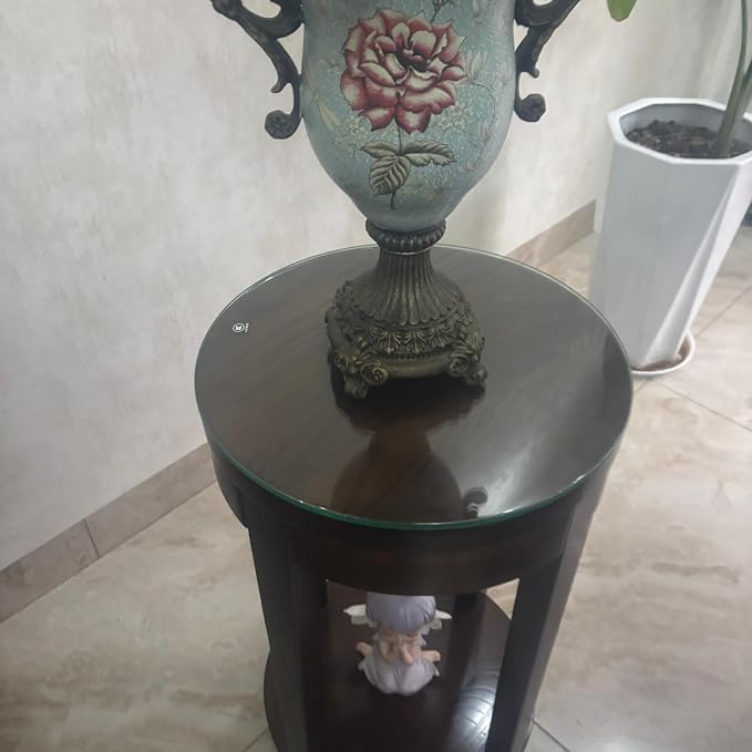 16" Round Tempered Glass Table Top - Image 4