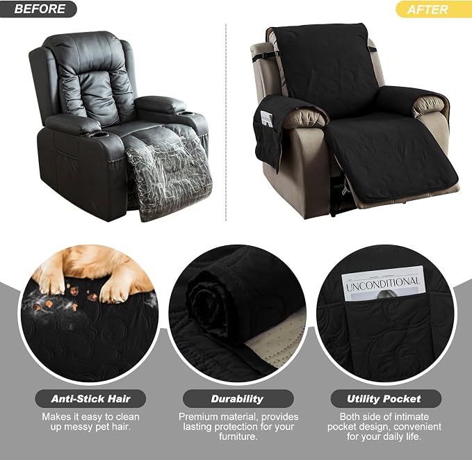 100% Waterproof Recliner Chair Cover, Recliner Chair Covers - Image 4