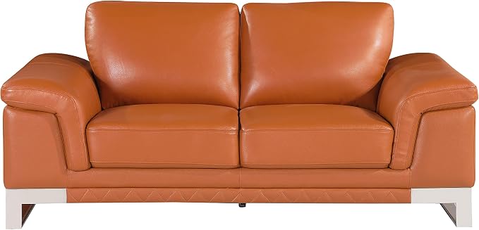 Blackjack Furniture Weston Collection Genuine Italian Leather Living Room - Image 2