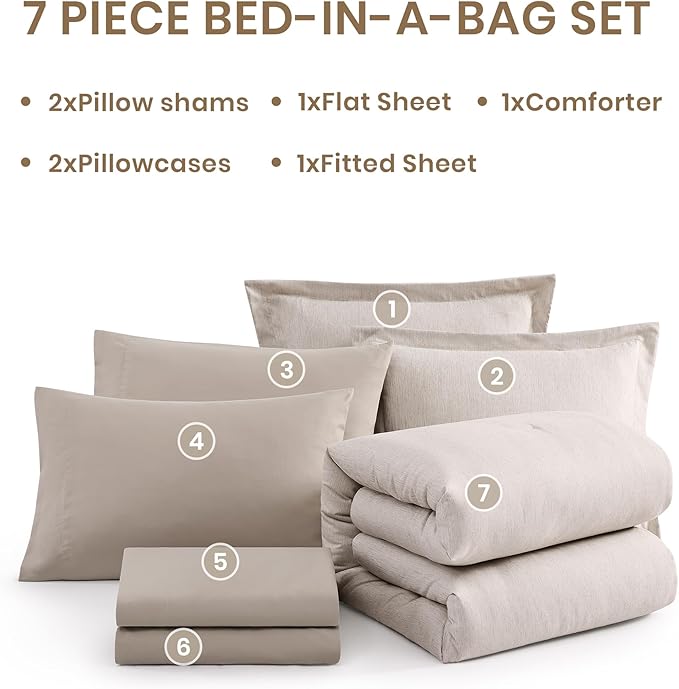 Monbix Oversized King Comforter Set - Image 7
