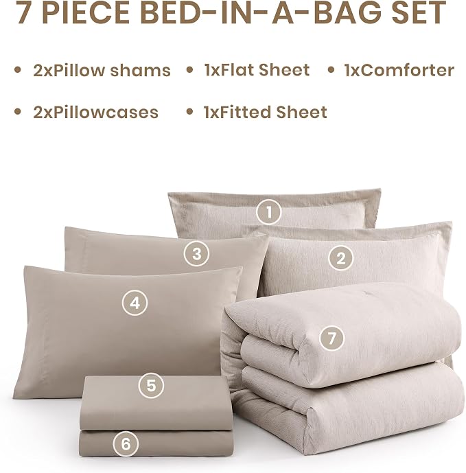Monbix Queen Comforter Set - Image 7
