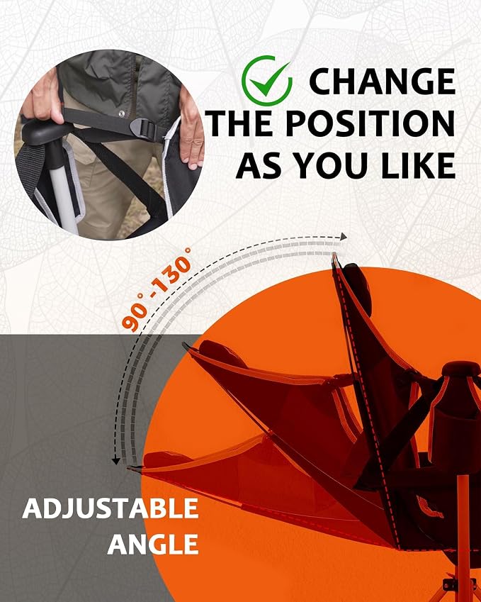 KingCamp Hammock Camping Chair, Swinging Portable Camp Chairs - Image 7