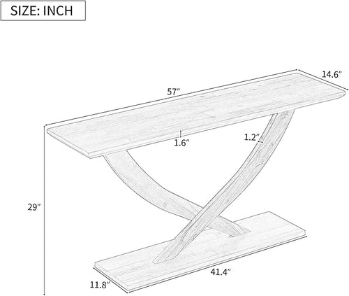 57'' Console Table - Image 2
