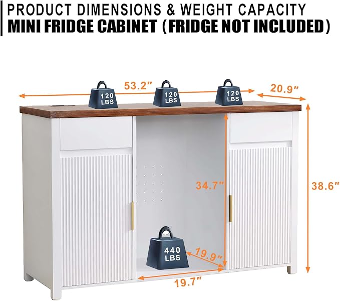 GDLF Large Coffee Bar Cabinet - Image 2