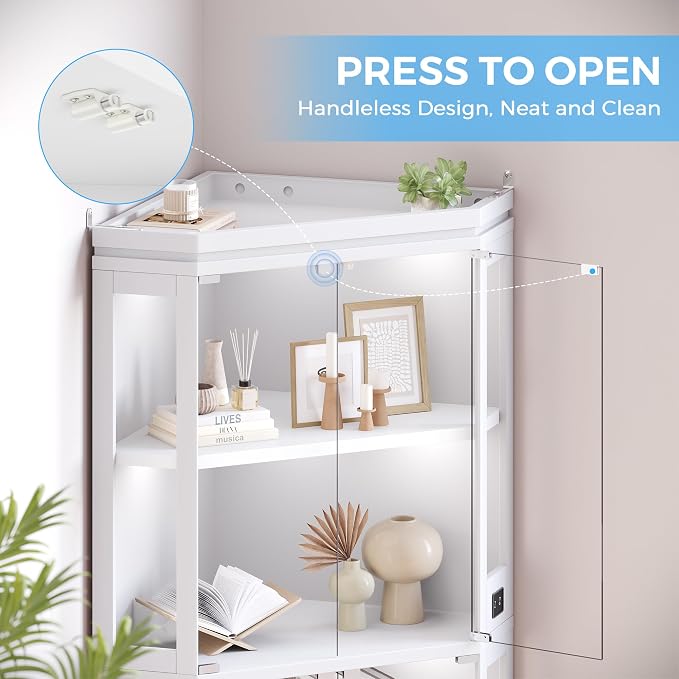 Jocoevol Corner Display Cabinet - Image 4