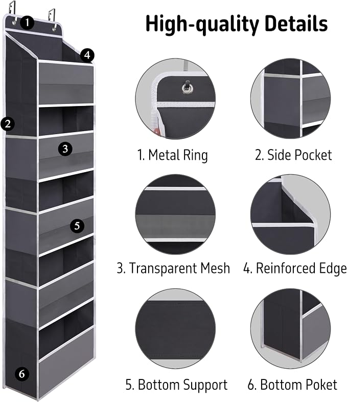 TYMENSH Over Door Organizer - Image 4