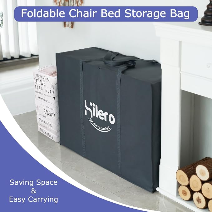 Folding Sofa Bed, 4 in 1 Convertible Sleeper Chair - Image 7